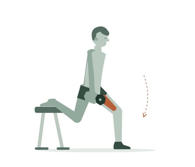 Bulgarian split squat: Vind je evenwicht