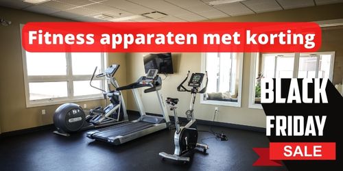Fitness apparaten met korting
