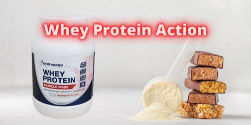 Whey proteine shakes van action