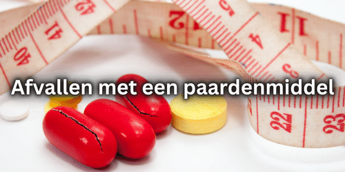 Afvallen met een paardenmiddel