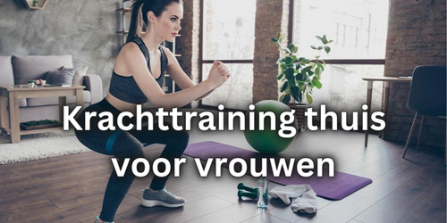 Krachttraining thuis vrouw