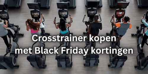 Crosstrainer Black Friday kortingen