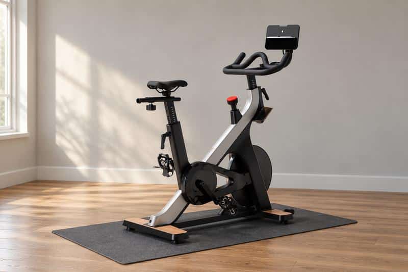 Domyos Training Bike 900 in een thuisruimte
