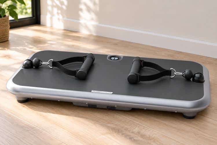 Flow Fitness DSG200i in een trainingsruimte thuis