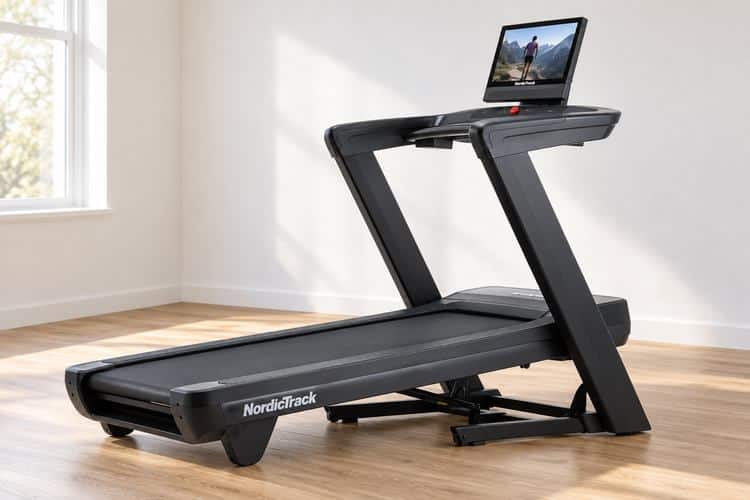 NordicTrack Commercial 1750 in een trainingsruimte thuis