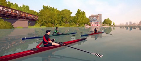 Virtuele roeiomgeving van EXR